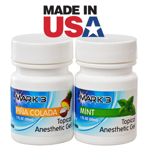 MARK3 Topical Anesthetic Gel Mint 1oz. Jar