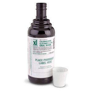 RX Labs Chlorhexidine Gluconate 0.12% Oral Rinse 16oz. Btl.
