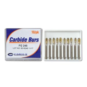 Cargus Carbide Burs HP 6 Round 10/pk.