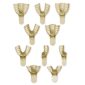 MARK3 Disposable Impression Trays #4 Lower Medium 12/pk.