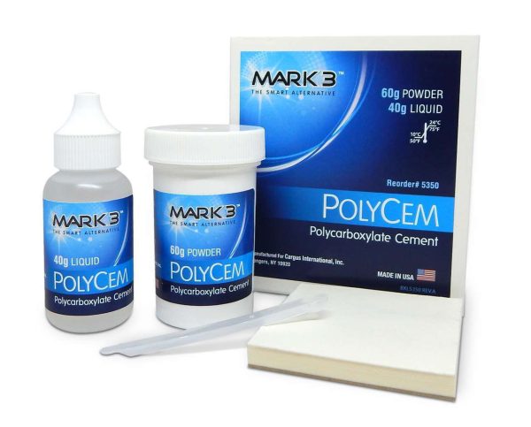 MARK3 PolyCem Polycarboxylate Cement 60gm. Powder & 40gm. Liquid