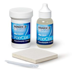 MARK3 PolyCem Polycarboxylate Cement 60gm. Powder & 40gm. Liquid