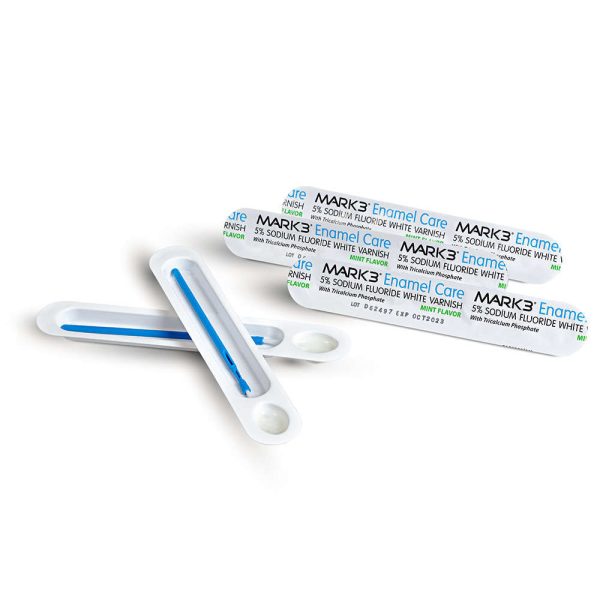 MARK3 Enamel Care 5% Sodium Fluoride Varnish Caramel w/TCP 50/bx.
