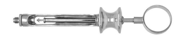 J&J Instruments Aspirating Syringe Type A 1.8cc