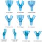 MARK3 Disposable Impression Trays Blue #3 Upper Medium 12/pk.