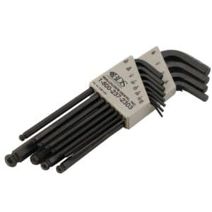 Beaverstate Dental Alen wrench set # 010-024