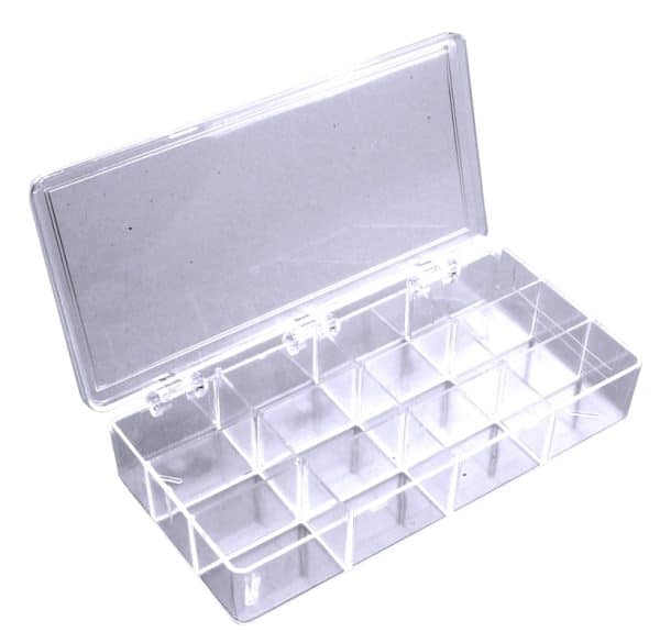 Beaverstate Dental 12 compartment plastic box # 017-126