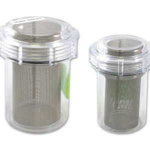 MARK3 Canister Type Evacuation Traps 3-1/2" x 4-3/8" Fine Screen #2350 8/bx.