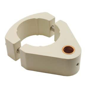 Beaverstate Dental Single 2” dia. post mount clamp # 105-051