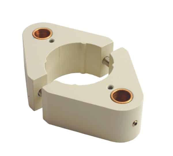 Beaverstate Dental Dual 2” dia. post mount clamp # 105-092