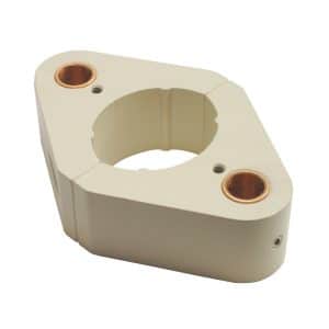 Beaverstate Dental Dual 1-3/4” dia. post clamp for 1/2” pin # 105-127