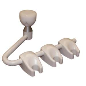 Beaverstate Dental Pivoting Bent Holder Bar 9” Round Block # 105-155