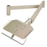 Beaverstate Dental Manual 2” dia. post mount flex arm system w/friction brake and tray # 106-223