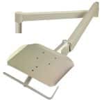 Beaverstate Dental Manual 2” dia. top post mount flex arm system w/friction brake and tray # 106-225