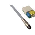 Beaverstate Dental 6 Pin Handpiece illumination kit with delay, straight gray # 115-183