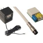 Beaverstate Dental 6 Pin Handpiece illumination, straight sterling silcryn TM # 115-603