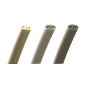 Beaverstate Dental 2-hole asepsis syringe tubing, straight sterling per ft. # 115-764