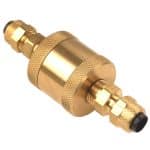 Beaverstate Dental Air and water filter with 1/4” poly x 1/8” MPT # 119-020