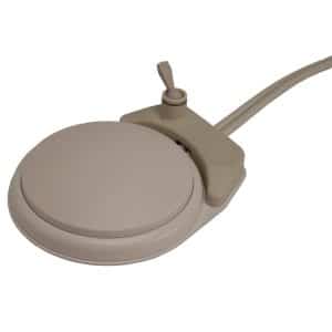 Beaverstate Dental Wet/Dry Type foot control with chrome lid # 126-153
