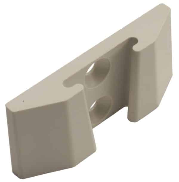 Beaverstate Dental Vertical vacuum canister mounting bracket # 131-038