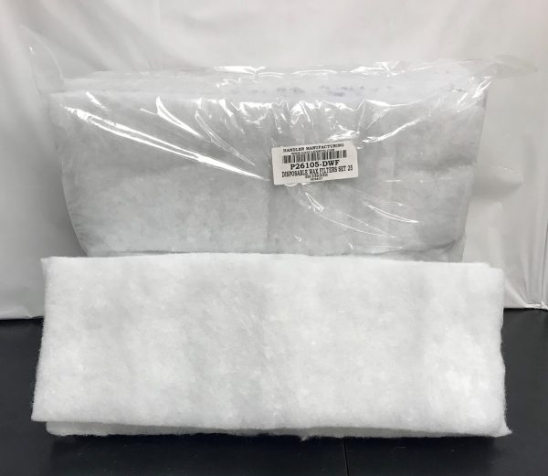 Handler Disposable Wax Filters-25/S Part P26105-DWF