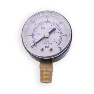 Handler Pressure Gauge 2-25 Psi 1/4" Npt Part P448-06