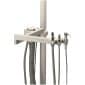 Beaverstate Dental Horizontal folding arm, 32&rdquo; 2&rdquo; post mount with vacuum package # A-5032