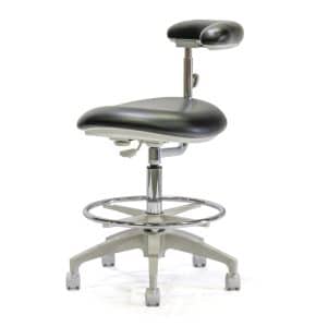 Beaverstate Dental Ultraleather upholstery in lieu of standard, assistant’s stool # AT-97 UL