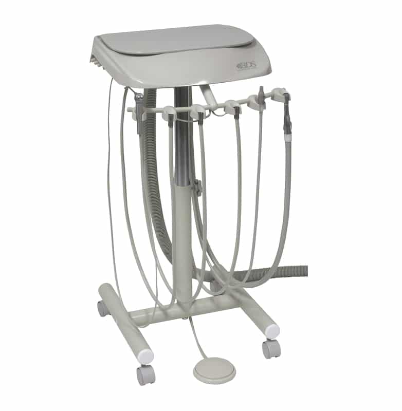 Beaverstate S-4350 duo dental delivery cart with vacuum